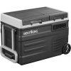 BestBerg BBPF-45D Dvojzónová prenosná kompresorová chladnička / 30,7 l + 9,8 l / 60 W / čierna/sivá