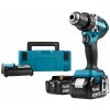 Makita DDF484RTJ akumulátorový skrutkovač / vŕtačka, bezuhlíkový, 18V, 2x5,0Ah Makita PL