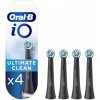 ORAL-B iO Ultimate Clean Black náhradná hlavica 4 ks