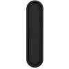 Mušle na posuvné dvere MP PR 2648Z (BS - čierna matná), Bez otvoru, MP BS (čierna mat)