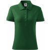MALFINI COTTON 213 / Dámska polokošeľa - fľaškovo zelená M
