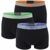 EMPORIO ARMANI - boxerky 3PACK stretch cotton nero con Armani logo - limited edition-XL (92-97 cm)