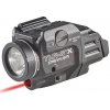 Zbraňové LED svietidlo TLR-8A / červený laser Streamlight® – Čierna