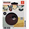 Kreator KRT250507 - 5x Brusný disk pro úhlové brusky 125 mm G120