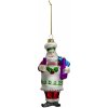 Clayre & Eef Vianočná ozdoba Santa cukrár -Ø 8*6*17cm - Clayre & Eef