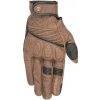 ALPINESTARS Rukavice CRAZY EIGHT (čierne/hnedé, veľ. 2XL) 120