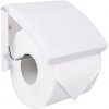 VEYRA Nástenný držiak na toaletný papier 14 x h 2,5 x v 12 cm biely