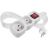 EMOS Predlzovaci kabel 16A (2zás. + vypínač) 2M P1212