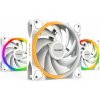 be quiet! Light Wings WHITE 120mm PWM high-speed Triple-Pack BL101