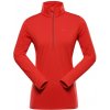 Alpine Pro GETTA 2 dámska červená fleecová mikina - XL