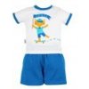 Dojčenská súprava tričko a kraťasky New Baby Líška Modrá 56 (0-3m)