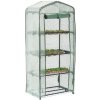 GARDEN LINE Záhradný skleník s policami PVC fólia 69 x 49 x 160 cm TUN0426