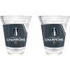 Fanatics Set skleniček Vegas Golden Knights NHL 2023 Stanley Cup Champions Two-Piece 2oz. Party Shot Glass Set