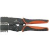 TOOLCRAFT 2-i-1 818644 krimpovacie kliešte izolované ploché zástrčky, káblové koncovky, styková spojka 0.5 do 10 mm²; 818644