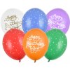 PartyDeco Latexové balóniky - Happy Birthday To You Mix 6 ks