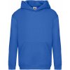 Fruit of the Loom Detská mikina s kapucňou 62-037-0 Royal Blue 152