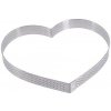 de Buyer 3099.53 perforovaný rám tvar srdce 22cm