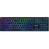 Canyon HKB-W11, 2v1 bezdrôtová klávesnica, vodeodolná, 12 multim. kláves, RGB podsv, plnoh. veľkosť, štíhla, SK/CZ, čier CNS-HBTK11B-CS