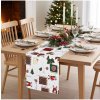 Mondo Italia Vianočný behúň na stôl HoHoHo Viacfarebná 40x150 cm
