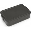 Brabantia Desiatový box MAKE & TAKE 2 l, tmavosivá