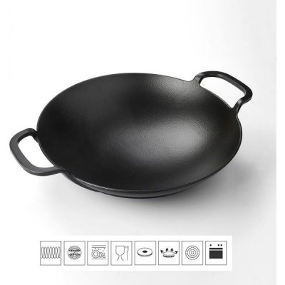 LAVA METAL Liatinová panvica wok 38 cm