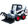 Bburago 10 cm Bobcat S590 Skid-Steer Loader w/grapple
