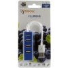 SBOX H-204BL blue USB 2.0 port 4x