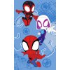 Carbotex Bavlnený froté uterák 30x50 cm - Spidey Nerozluční priatelia