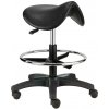 ALBA Pracovná stolička SEDA čierna s aretačným kruhom