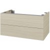 Dreja Doplnková skrinka pod dosku DSD SZZ2 80 (výška 40 cm) - D04 Dub / D04 Dub