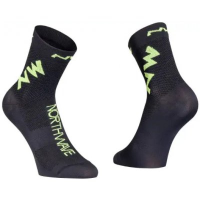 Northwave Extreme Air ponožky čierna/zelená