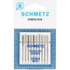 Schmetz ihly pre overlocky Singer SY 2054 80/12 (Schmetz ihly pre domáce overlocky Singer SY 2054 SUK, určené pre pleteninu, guľatá špička, cena za balenie 10 ks.)