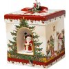 Villeroy & Boch Christmas Toys hracia skrinka svietnik darček s motívom detí 17x17x21,5 cm