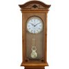 Nástenný hodinový stroj MPM hnedý 25 cm