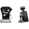 Ascaso Dream ONE, Dark Black + Eureka Mignon Single Dose PRO, Black & Oak