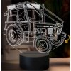 Beling 3D lampa,Zetor 7211 model 2, 16 farebná U41