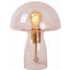 LUCIDE 10514/01/66 FUNGO stolná lampička V280mm 1xE27 ružová