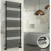 Cordivari Gloria 22 - Radiátor elektrický s ECO termostatom 1500x580 mm, čierna matná 3581660050064