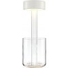 Maytoni | Maytoni MOD229TL-L3W3K1 - LED stmievateľná prenosná stolná lampa 3W/5V biela/čír | W4478