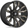 FUEL D674 BLITZ hliníkové disky 10x22 6x139,7 ET-18 MATTE BLACK DOUBLE DARK TINT