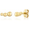 SOFIA zlaté náušnice guličky SJ235264.400