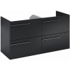 Laufen Ardo Skříňka pod umyvadlo 120 cm, černá mat A857772532