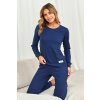 Dámske pyžamo Mercy tmavomodré