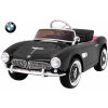 Ramiz Elektrické autíčko BMW 507 retro, EVA kolesá, kožené sedadlo, 12V, 2.4 GHz, vstup MP3, SD, USB, čierna