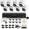 Dahua sledovací set 8x dome kamera HAC-HDW1500T-IL-A-0280B-S2 1TB IR 40m 51mp