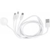 OEM C3183 Apple watch USB - Lightning - typ C - micro 3W 1A kábel universal (Nabíjací kábel USB 4v1 Lightning 3W 1A 4v1 8-pin + Type C + Micro + Apple Watch pre iPhone3W 1A)