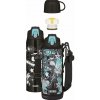 Thermos Active - detská termoska s dvoma uzávermi 1000 ml - čierna Veľkosť: ks