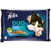 Felix Fantastic Duo treska a losos, losos a sardinky, sleď a pstruh, pstruh a makrela 4 x 85 g
