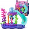 Gabby’s Dollhouse barevné akvárium herní set s panenkou Gabi a Syrenkočkou