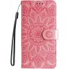 Diárové puzdro na Oppo A17 MEZZO kvet ružové
